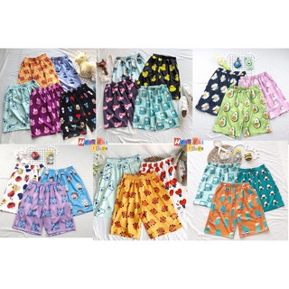 Quần Đùi Hoạt Hình Short Cartoon Oversize Ulzzang Unisex Dáng Rộng - MM