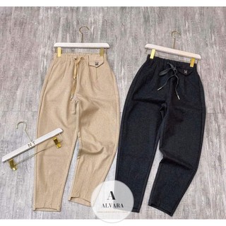 Quần baggy vải dạ Alvara