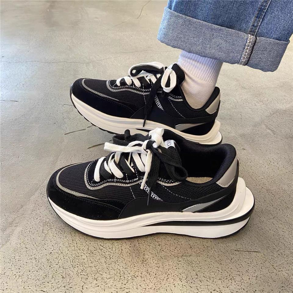 Giày Thể Thao Siêu Nhẹ Phong Cách Hồng Kông Thời Trang Cho Nam Và Nữ