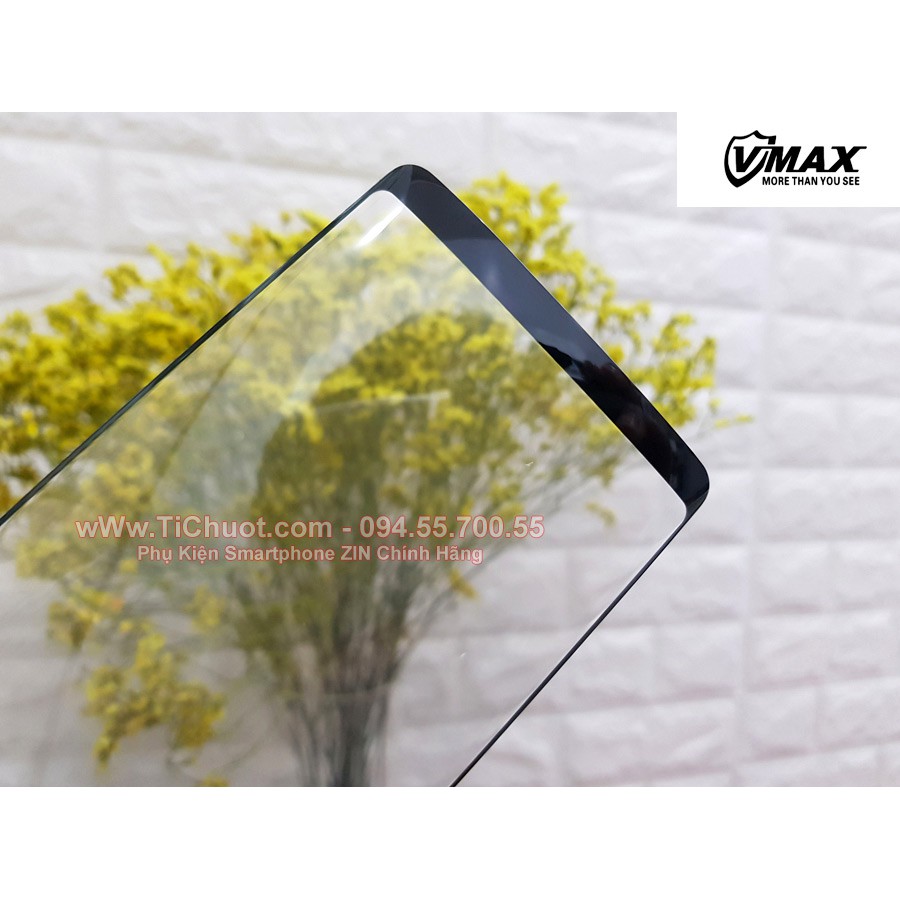 [Trơn-Bóng-Dày] Dán dẻo PET Samsung Note 8 Note 9 VMAX Full Viền Đen Trơn Bóng Như Kính cường lực