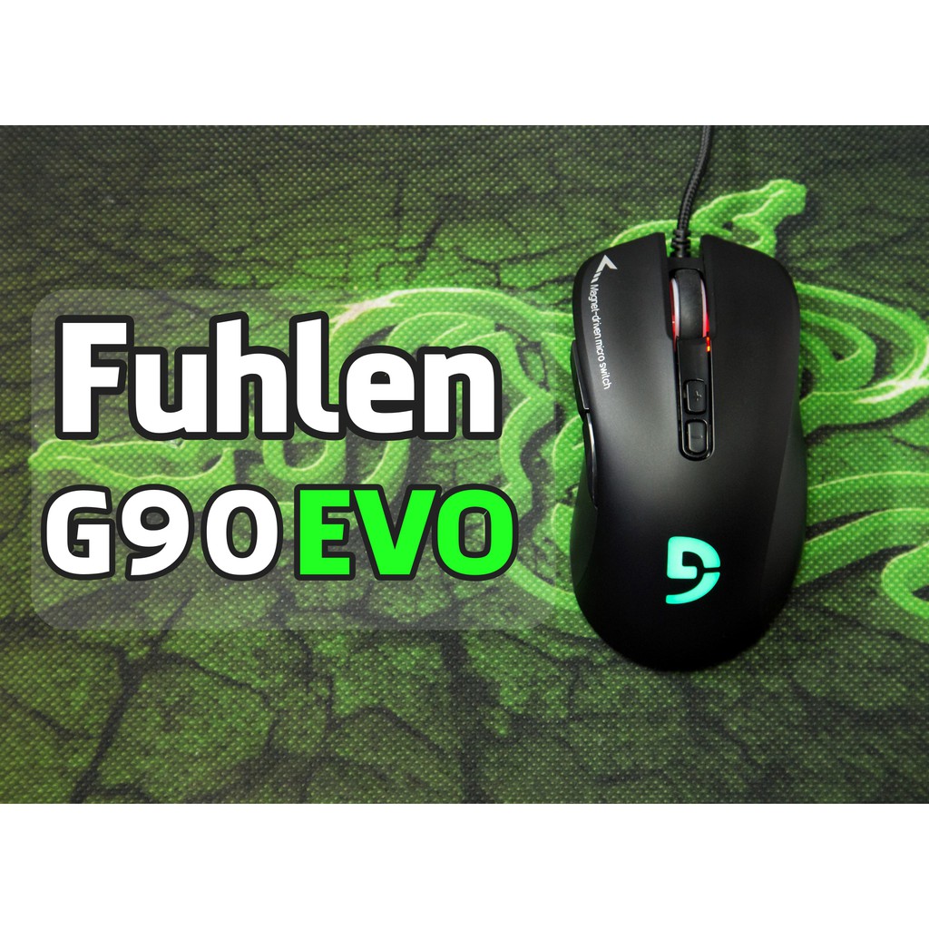 Chuột Fuhlen G90 Evo Siêu Chuột Gaming PMW 3360 DPI 12000 Full Led