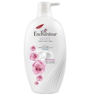 Sữa Tắm Trắng Da Enchanteur Có Hạt  650g