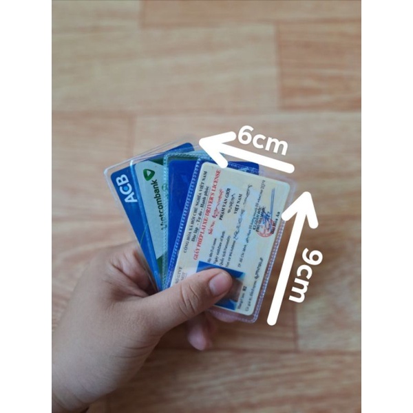 Túi nhựa đựng cccd/cmnd/bằng lái.. Có giá Sỉ rẻ nhất thị trường, bao đổi trả nếu hàng bị lỗi