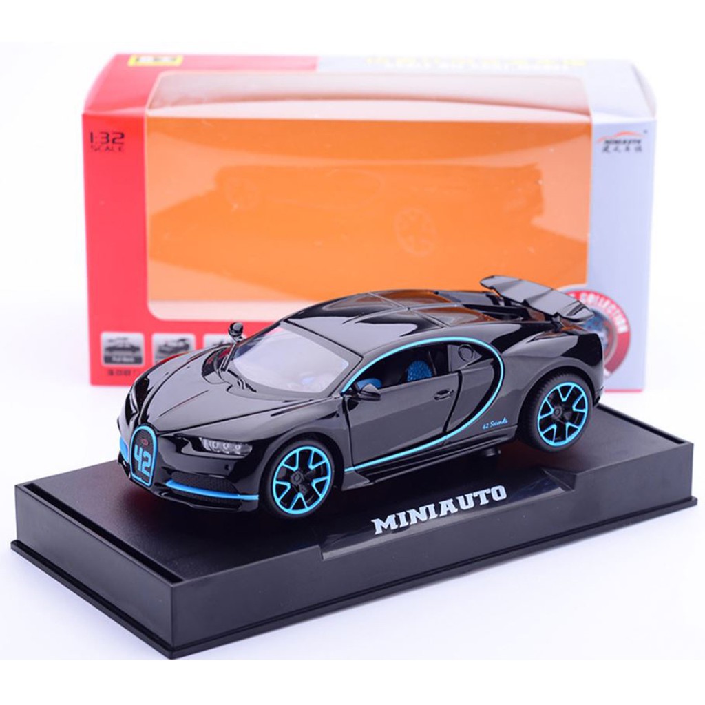 Xe ô tô mô hình kim loại Bugatti tỷ lệ 1:32