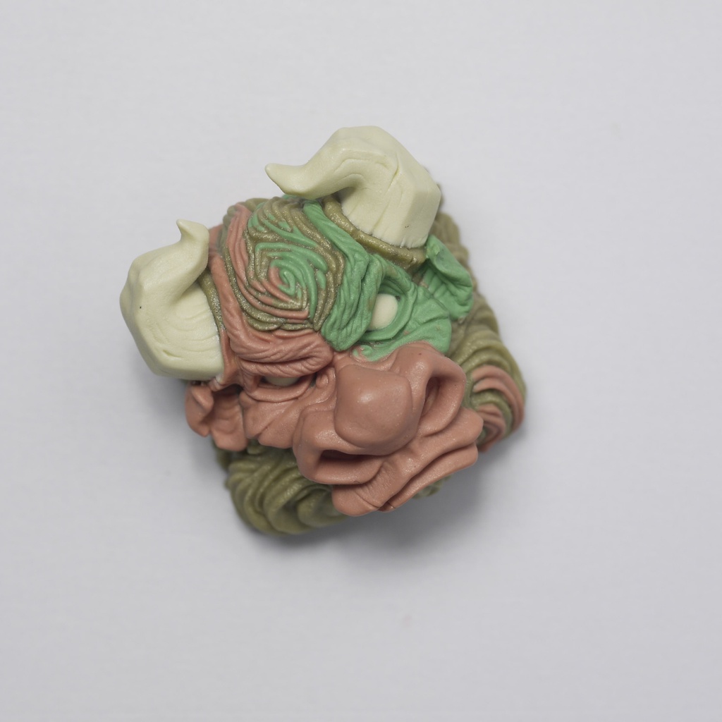 Nút bàn phím cơ Bull V2 Retro Beige