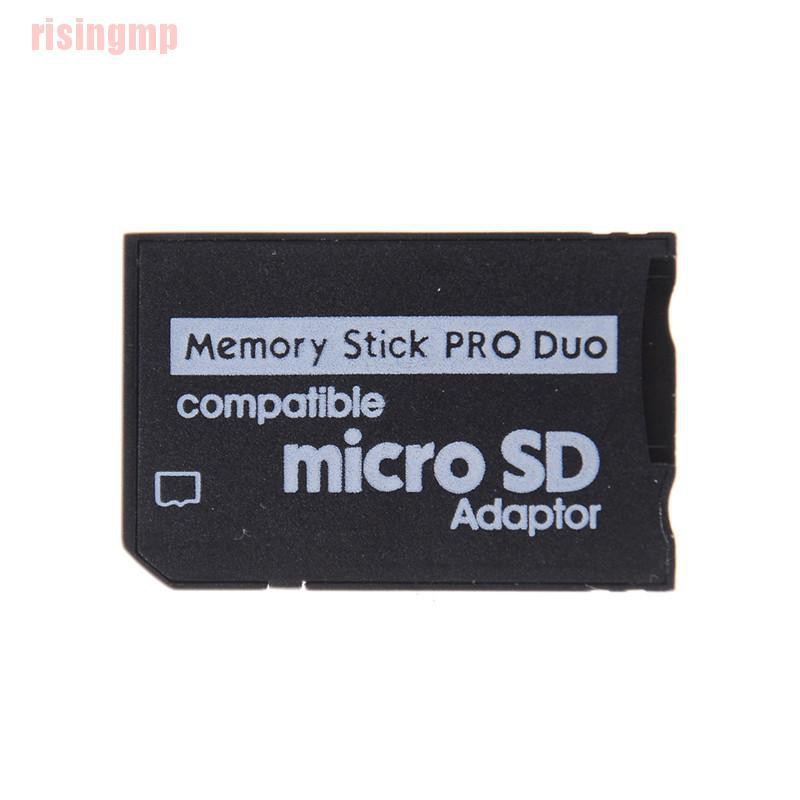 Risingmp☪ Memory Card Adapter Micro Sd To Memory Stick Adapter For Psp