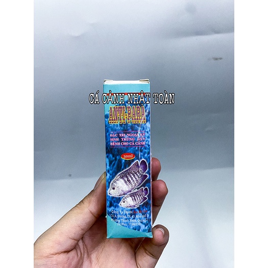 ANTI PARA CHUYÊN HỖ TRỢ NGOẠI KÝ SINH TRÙNG CHO CÁ ARICARE 30ML