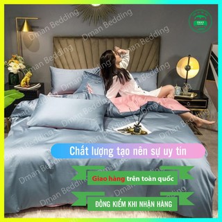 Bộ chăn ga gối lụa tencel sumoi