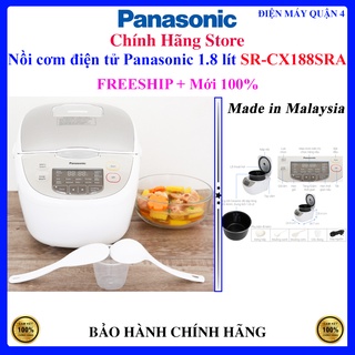 Nồi cơm điện panasonic 1.8 lít sr-cx188sra, panasonic sr-cx188sram