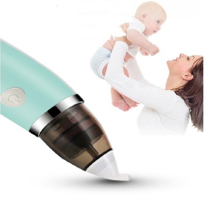 Máy Hút Mũi Sặc Pin Đầu Mềm Mại Cho Bé Yêu, Máy Hút Mũi WX-102 ( Có Thêm 2 Đầu hút silicon )