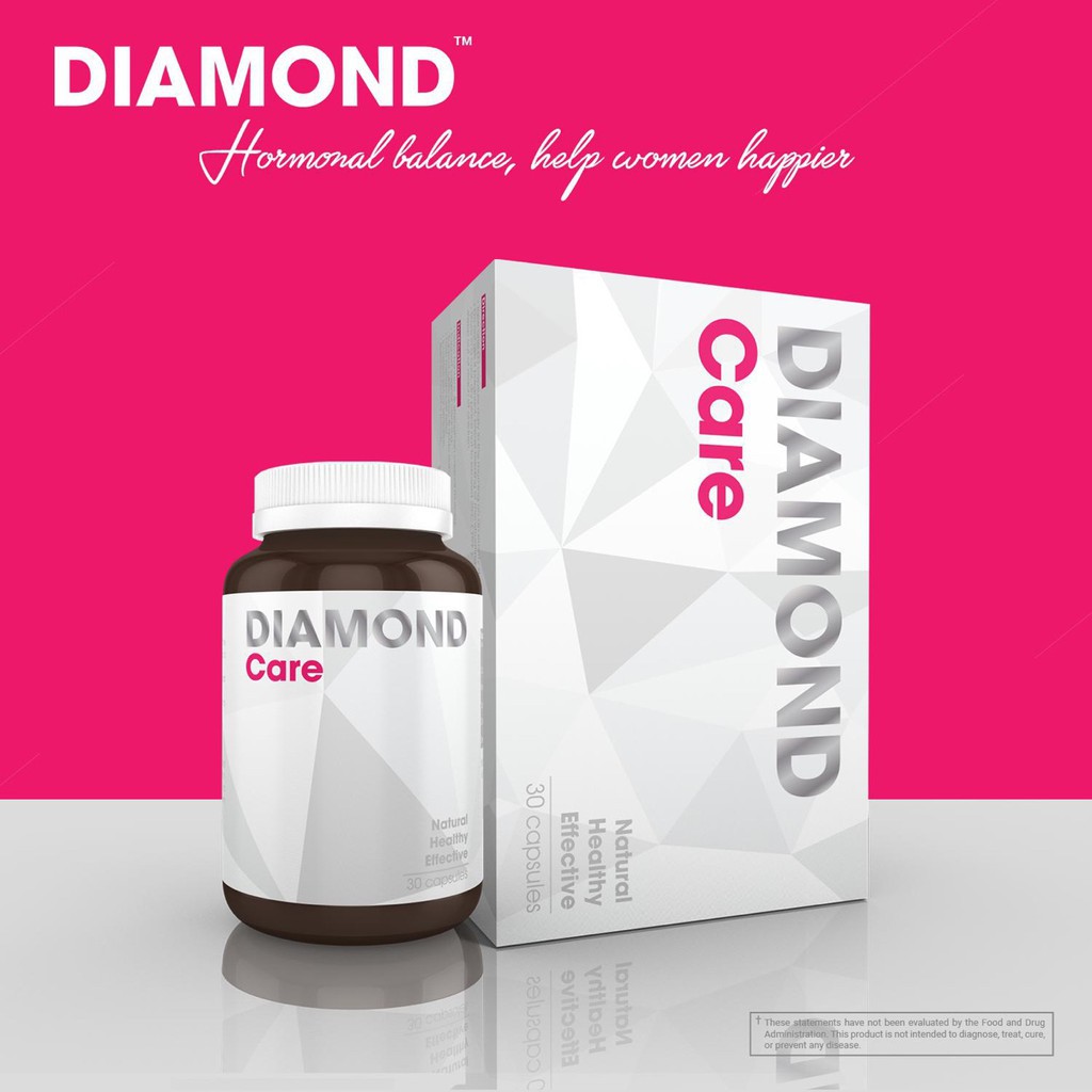 Viên uống cân bằng nội tiết tố và tăng cường sinh lý nữ DIAMOND CARE