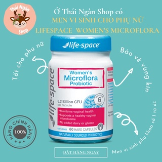Men vi sinh phụ khoa cho phụ nữ Life-Space Women’s Microflora Probiotics