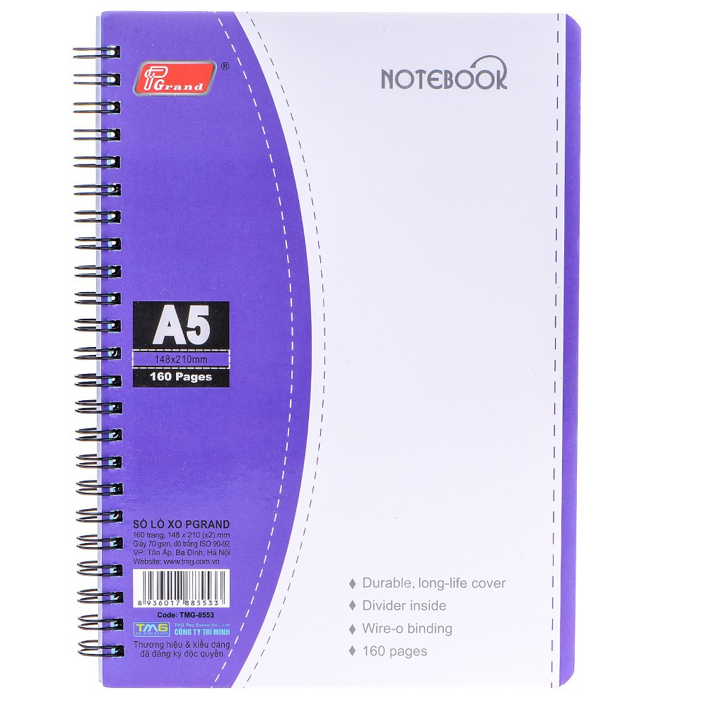 [[Ưu đãi theo dõi ]] Sổ Lò Xo NoteBook A5