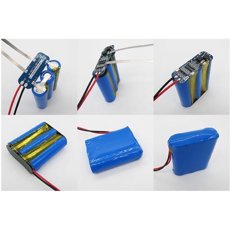 Mạch sạc và bảo vệ pin Lithium 3S 10A 11.1V 12V 12.6V chuyên dụng cho pin 18650 Li-ion Lipo 3.7V