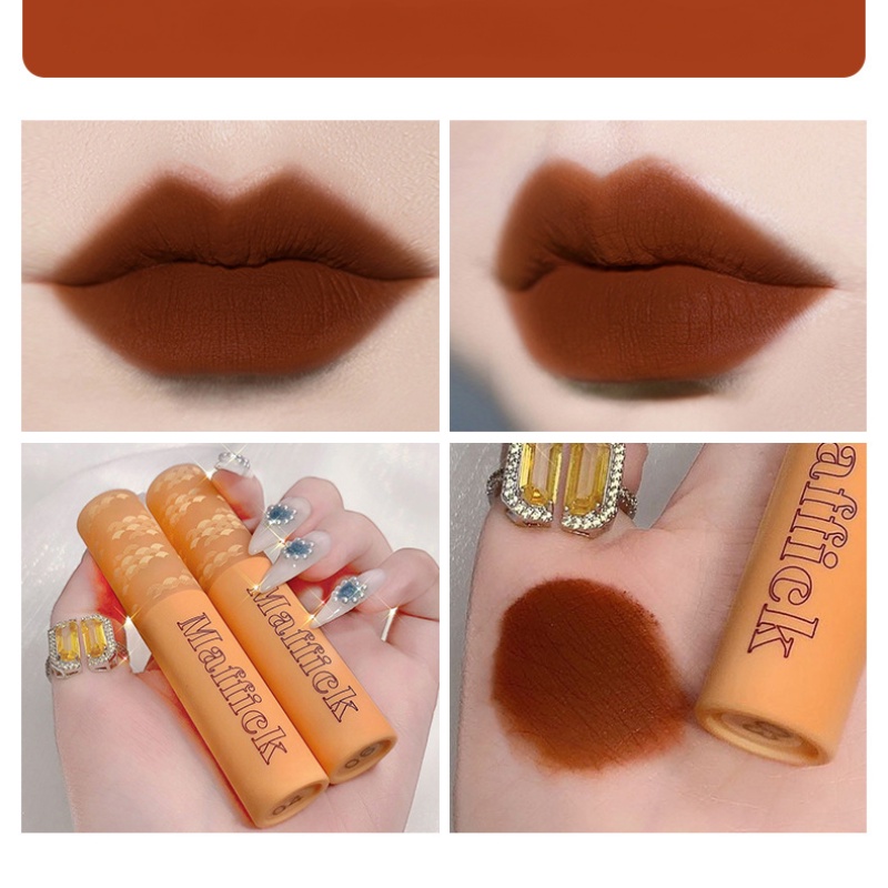 [Hàng mới về] Son kem MAFFICK màu lì mượt mà trang điểm làm nâng tông da