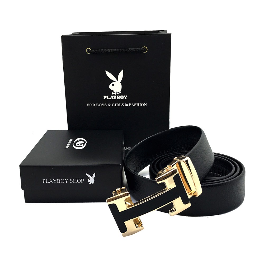 Thắt lưng/ dây nịt nam khóa tự động có hộp đựng tặng kèm