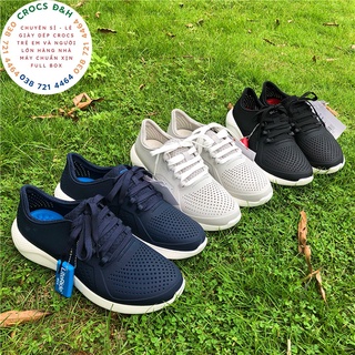 Giày dép crocs - giày nhựa crocs literide pacer cho cả nam và nữ, chống thấm nước, chống trơn trượt, chống hôi chân, xịn