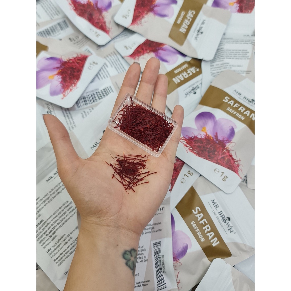 Nhụy hoa nghệ tây Đức Mr.Brown SAFRAN SAFFON