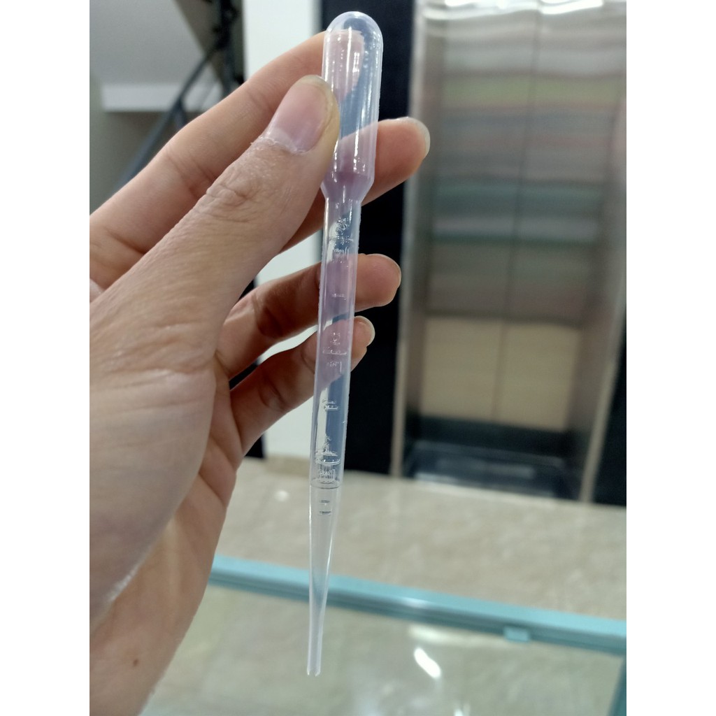 (Tbyt Hào Anh)[Siêu rẻ] 10 Ống bóp nhỏ giọt 3ml - 5ml, hút sữa, thí nghiệm, làm mỹ phẩm (Loại Pipet)