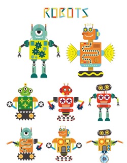 Tranh ghép ROBOT chuyển động MIDEER