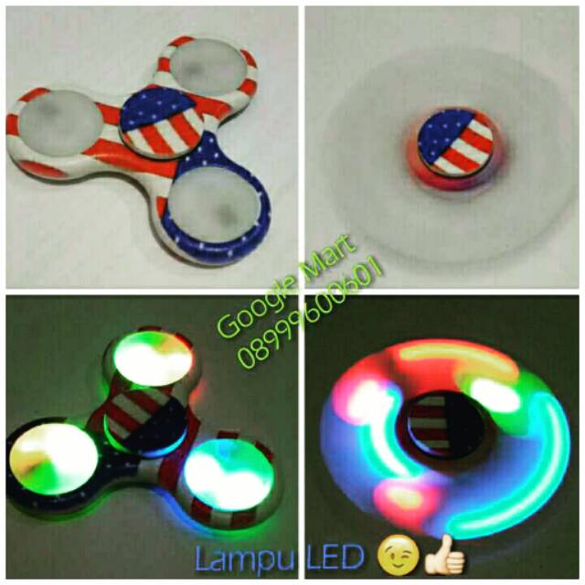 Con Quay Spinner Có Đèn Led Chính Hãng