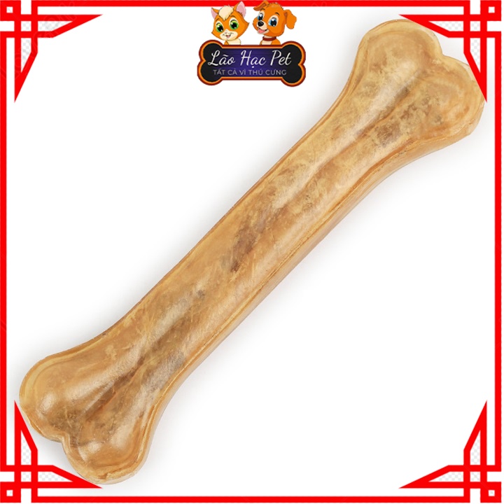 Xương cho chó - Xương da bò cho chó gặm 30cm x 1 chiếc/ 1 túi