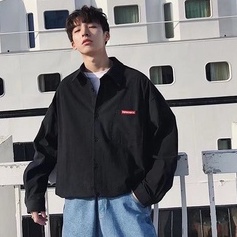 Áo Sơ Mi Tay Dài Phong Cách Retro Dành Cho Nam