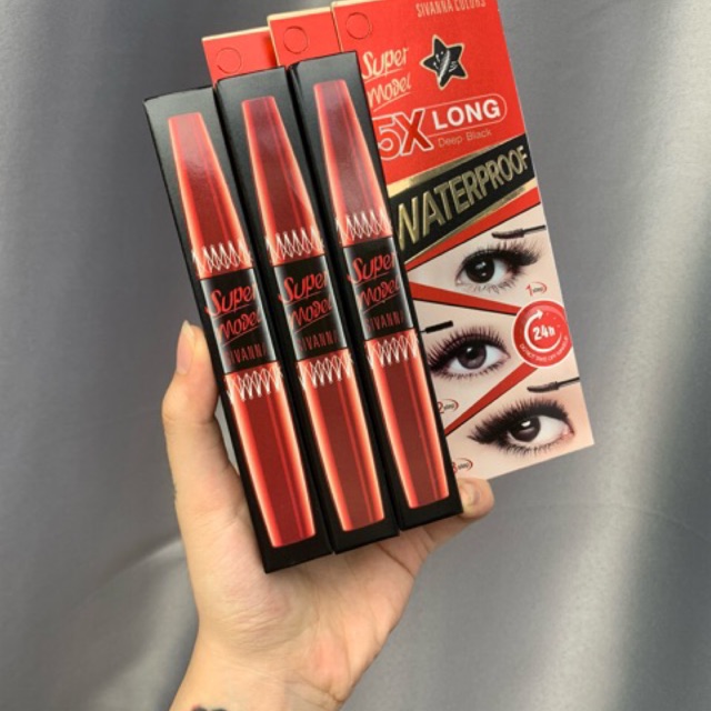 ✨MASCARA 5X SIVANNA lâu trôi