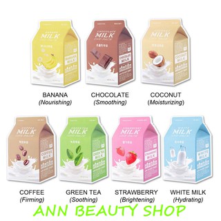 Mặt Nạ Dưỡng Da Apieu Milk One-Pack 21g