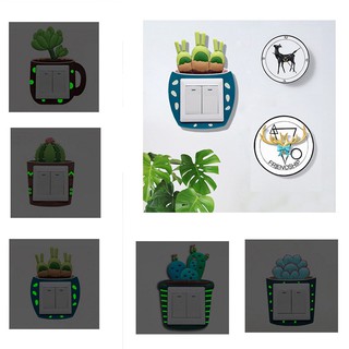 Sticker dạ quang dán công tắc