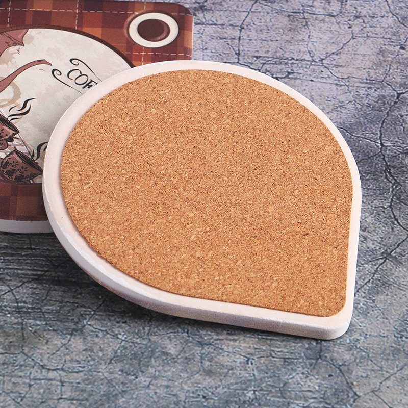 Lót Ly Bằng Gốm Đẹp Mắt Tấm Lót Cốc Quán Cafe Sang Trọng Lizflower