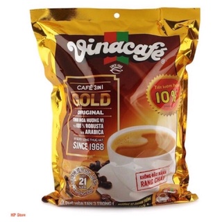 Cà Phê Vinacafe Gold 3in1 gói 24 gói