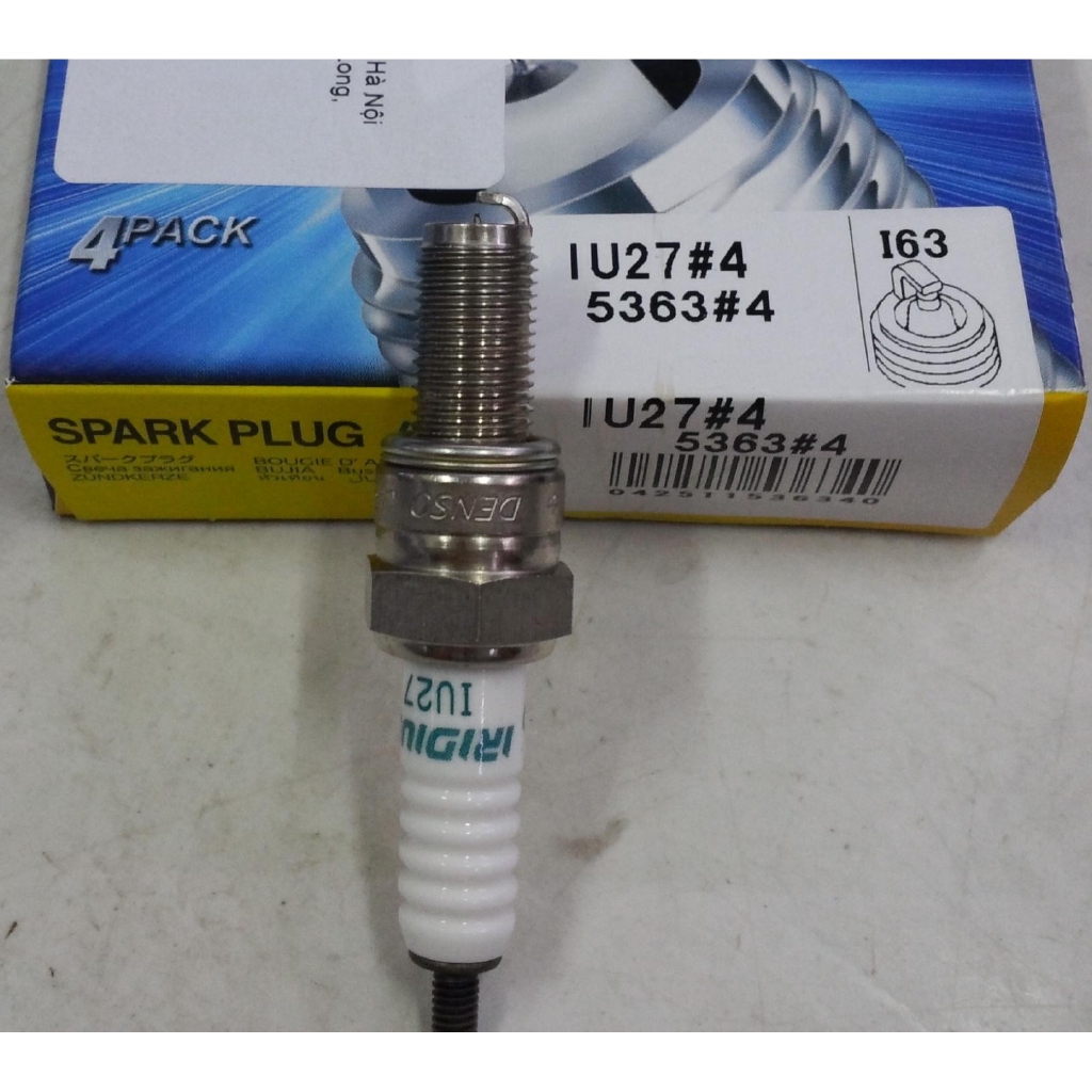 Bugi bạch kim cho Suziki Raider - Satria - DENSO IRIDIUM POWER IU27