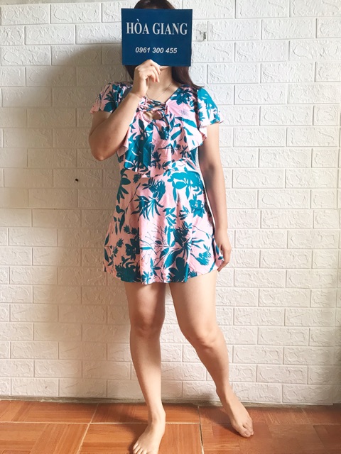 [Có sẵn] Bikini cho người béo bigsize bộ bơi liền che bụng nâng ngực AT135 | BigBuy360 - bigbuy360.vn