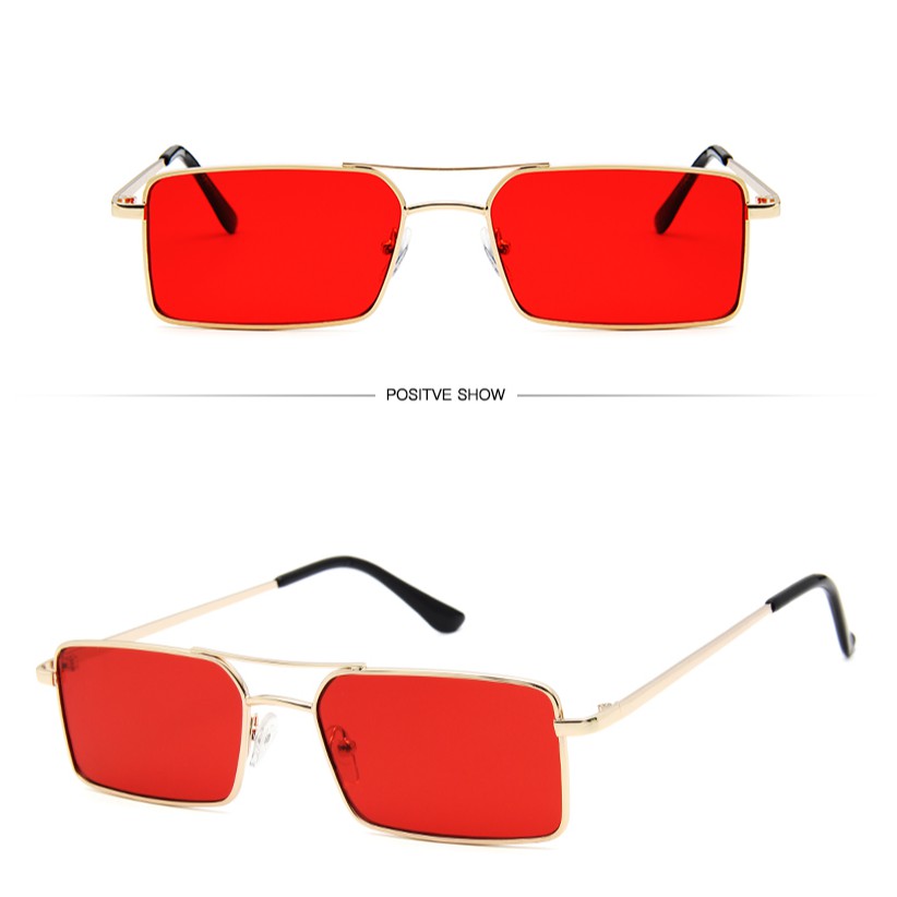 Kính mát tròng trong suốt thời trang cho nữ