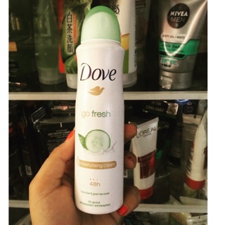 Xịt Khử Mùi Dove Dưa Leo 150ml