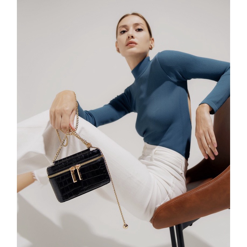 Túi đeo chéo nữ giá rẻ đẹp đi chơi thời trang cao cấp hàn quốc dễ thương cute DC25