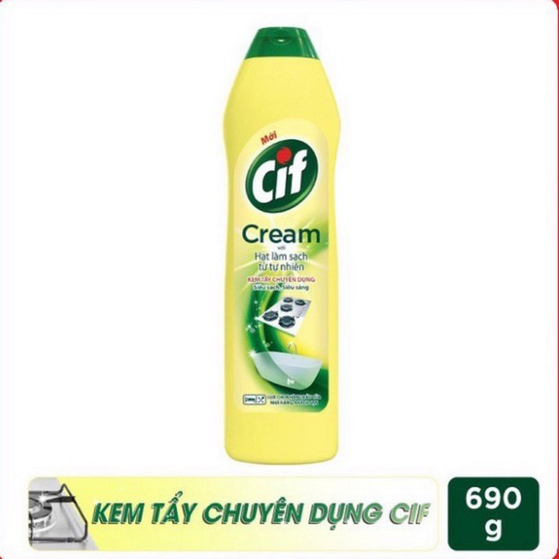 [CSKH86] Kem tẩy nhà bếp đa năng Cif 690g