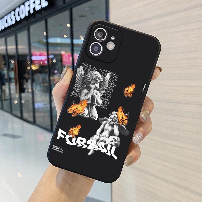 Ốp lưng Viền Vuông đen TD223