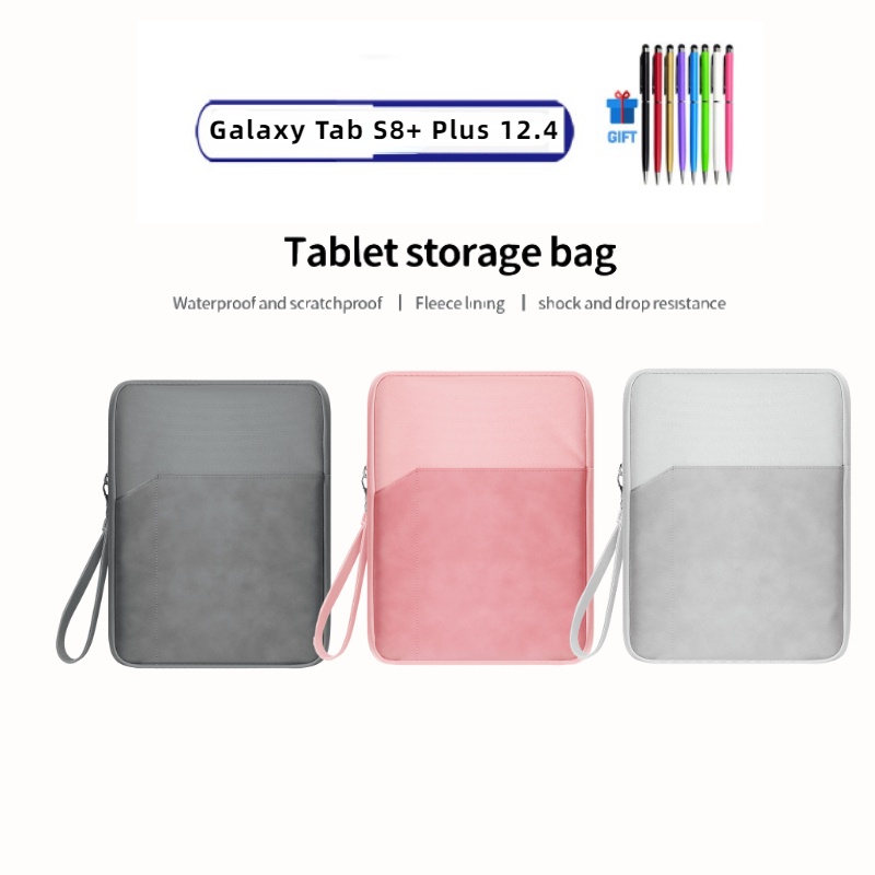 Túi Đựng Máy Tính Bảng Cầm Tay Chống Sốc Cho Samsung Galaxy Tab S8+ Plus 12.4 SM-X800 X806