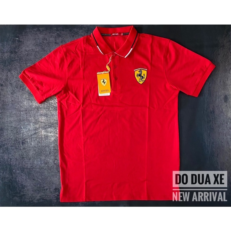 Áo thun đua xe Ferrari cao cấp
