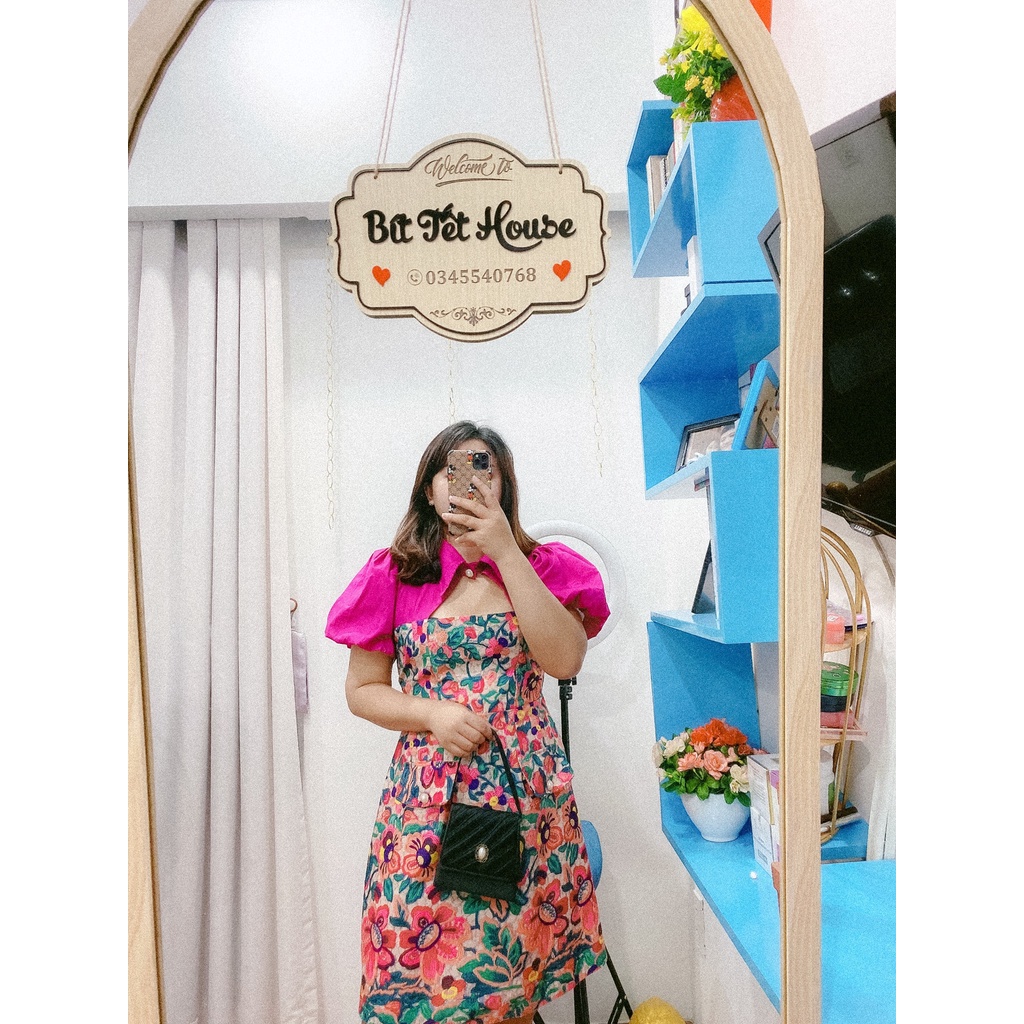 Đầm hoa chân ren bigsize 60-90kg