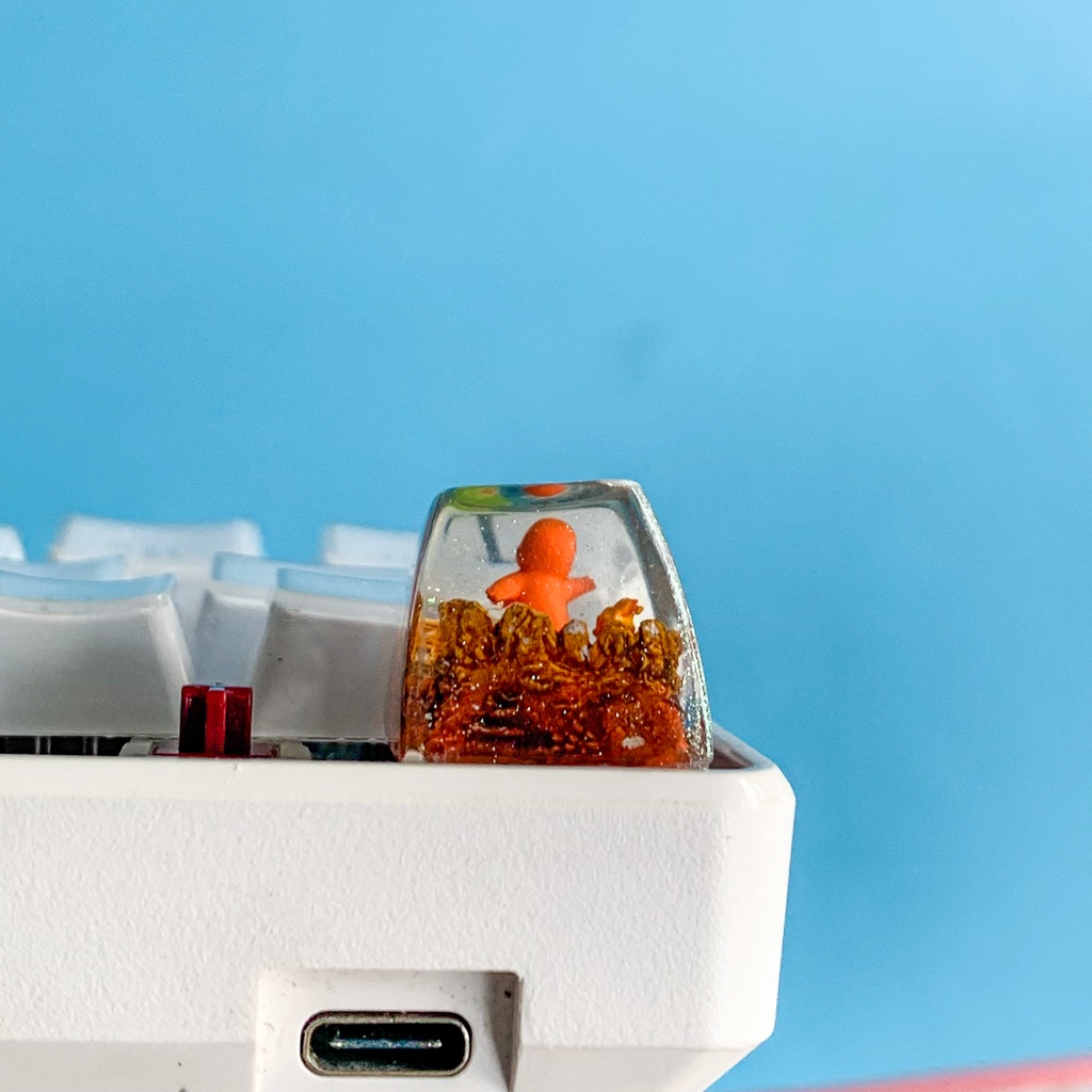 Nút bàn phím cơ máy tính - Artisan keycap - Pokemon Keycap - Resin keycaps