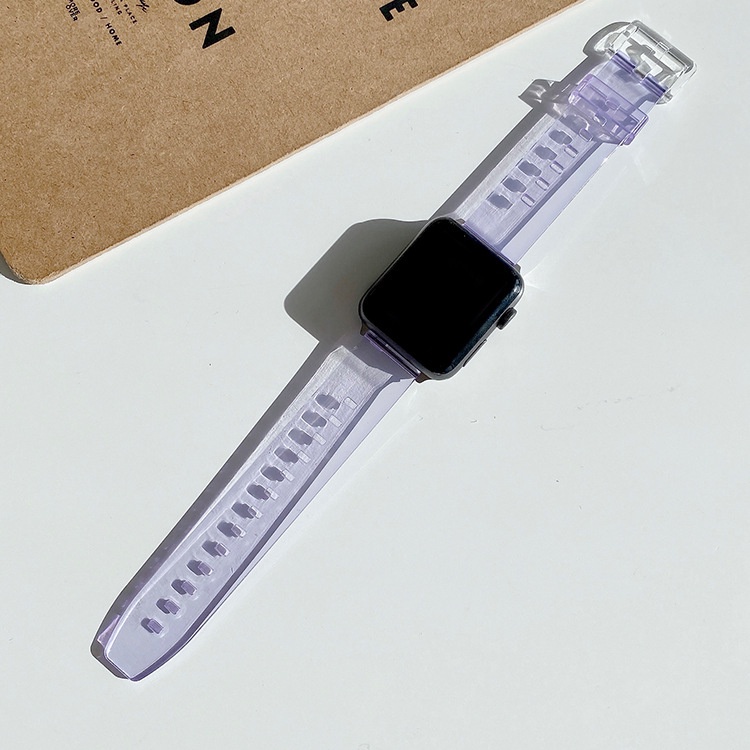 Dây đeo silicon thể thao cho đồng hồ thông minh Apple Watch Series IWatch 7 / 6 / 5 / 4 / 3 /SE 44mm / 40mm / 42mm / 38mm /41mm / 45mm Dây đeo Apple Watch