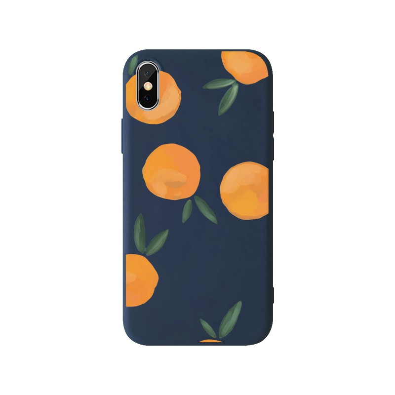 Ốp lưng điện thoại nhựa mềm iPhone 11 11Pro 11Promax 6 6s 6plus 6splus 7 7Plus 8 8Plus X XS XR Xsmax SE(2020) Peach hình trái đào | BigBuy360 - bigbuy360.vn
