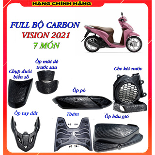 Bộ Ốp Carbon Vision 2021-22 ( Giá Lẻ Từng Món)