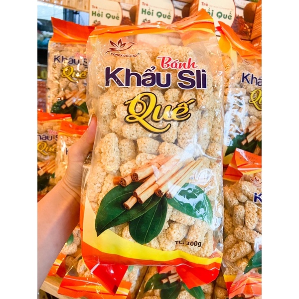 Bánh khẩu sli Quế AFOREX đặc sản Lạng Sơn 150g, 300g