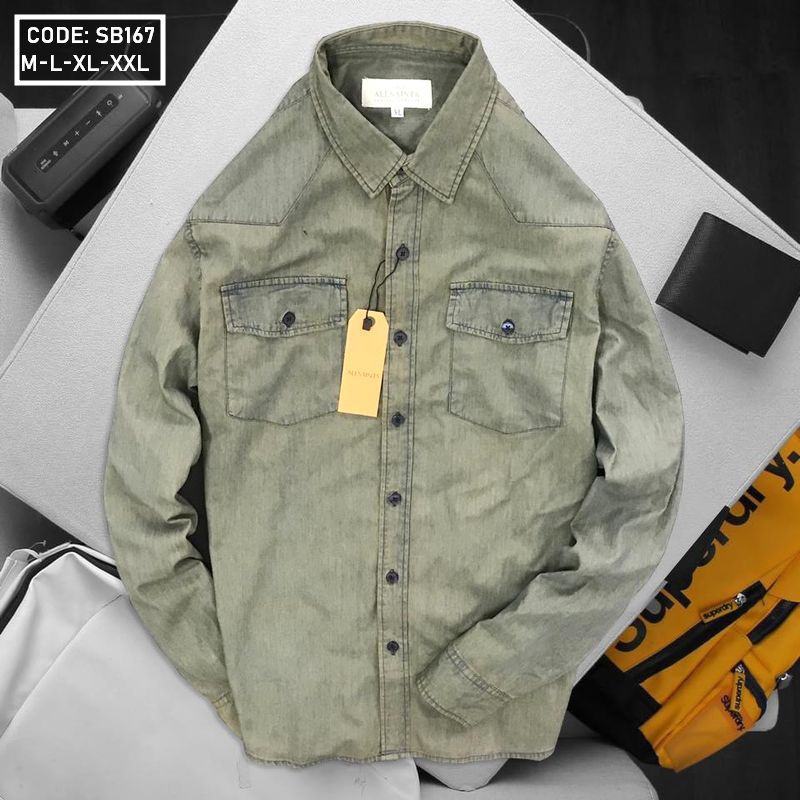 Áo sơ mi nam Denim | BigBuy360 - bigbuy360.vn