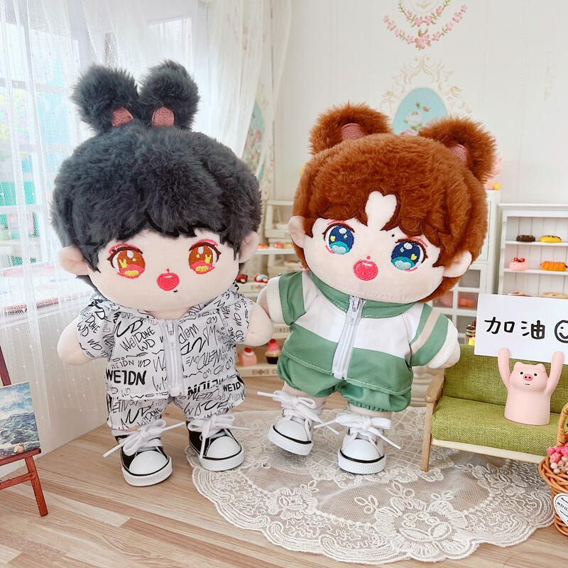 Bộ Đồ Mặc Đồ Cho Búp Bê 20cm Chất Liệu Cotton