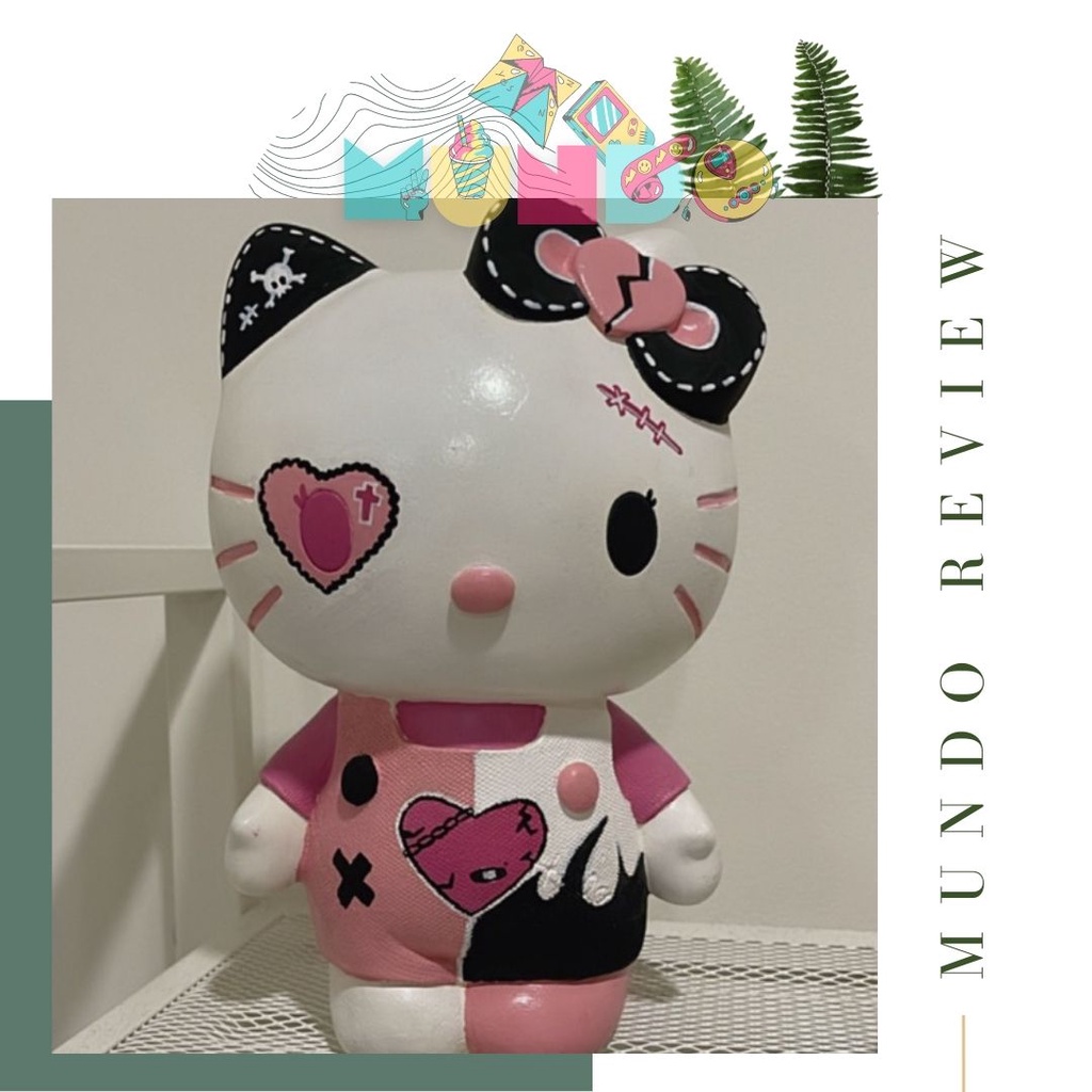 Tượng tô màu cao cấp chọn mẫu SIZE XL HELLO KITTY, tượng thạch cao MUNDO